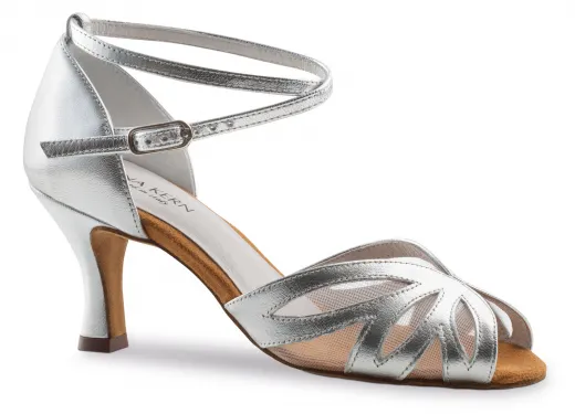 Anna Kern 790 Damen Tanzschuhe Anna Kern 790-60 silber Tanzschuh mit 6cm Absatz Restposten