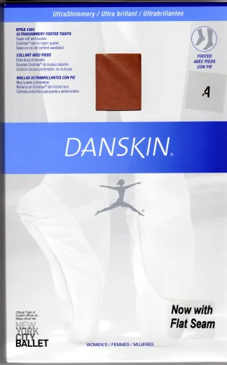 DANSKIN 1331 4013 331 Damen Strumpfhose Toast Gardestrumpfhosen