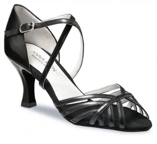 Anna Kern 598 Tanzschuhe 598-60 schwarz Restposten