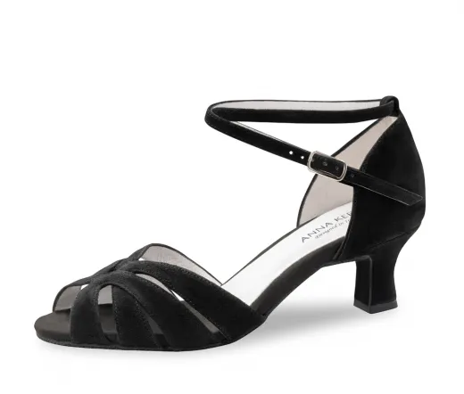 Anna Kern 893 Thea Tanzschuhe 893 schwarz mit 5cm Absatz